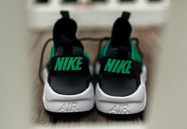 Nike Air Huarache Run Ultra Menta Green Grey White Black