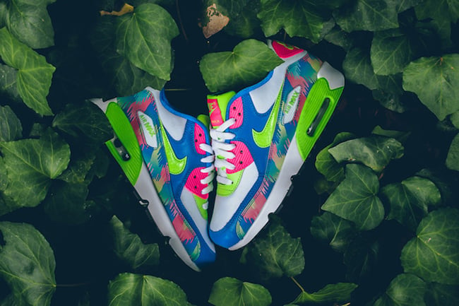 nike air max 90 electric green