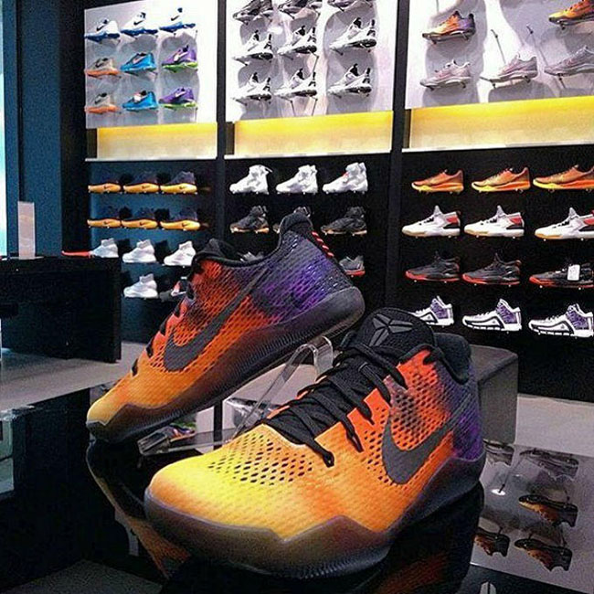 kobe sunset shoes