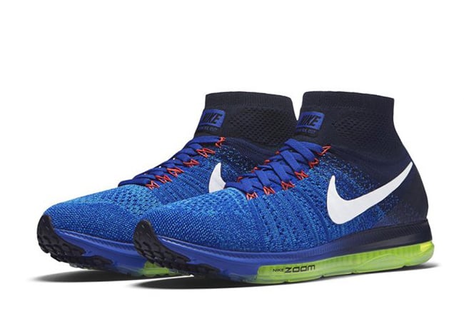 Nike Zoom All Out Flyknit Racer Blue