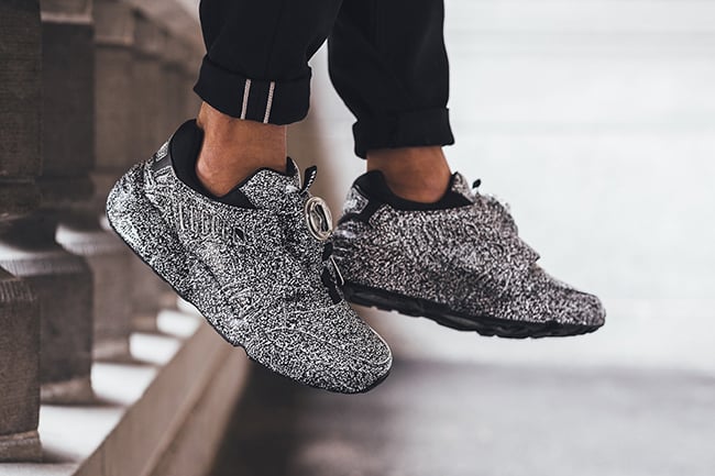 Trapstar Puma Disc Blaze White Noise