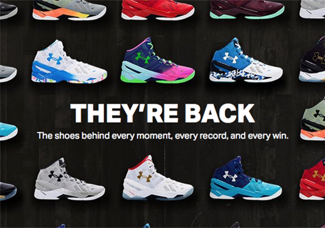 Every Under Armour Curry 2 Has Just Restocked