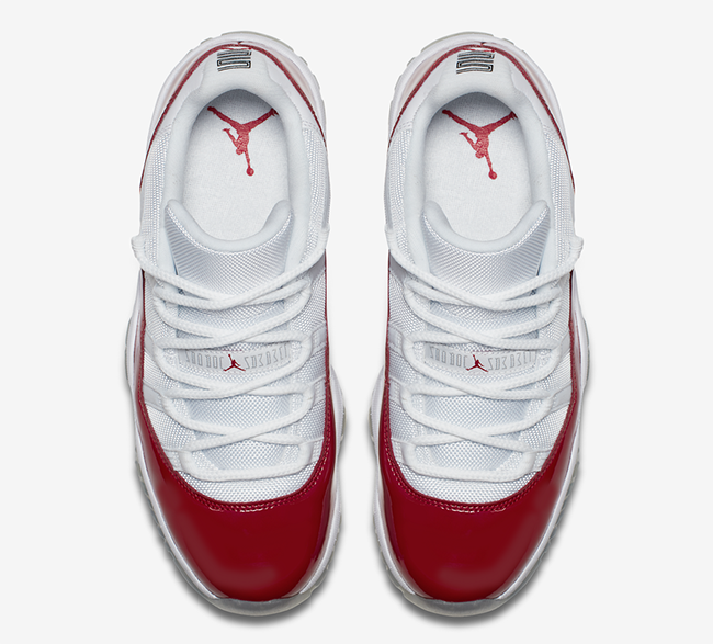 Air Jordan 11 Low Cherry Varsity Red 2016 528895-102 | SneakerFiles