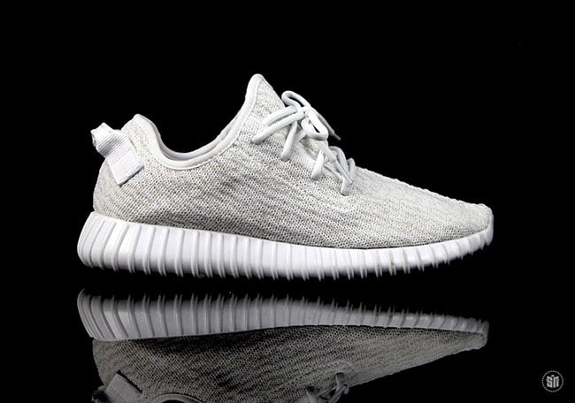 white yeezy sandals