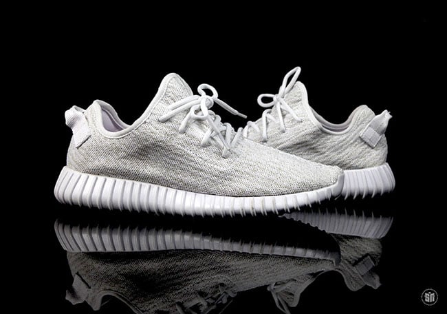 White Yeezy 350 Boost