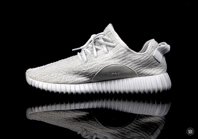 White Yeezy 350 Boost