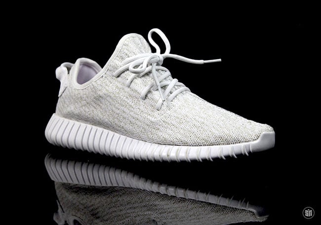 White Yeezy 350 Boost