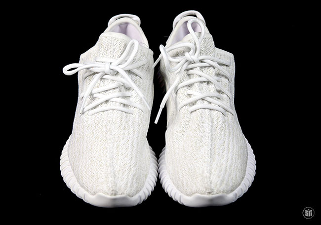 White Yeezy 350 Boost