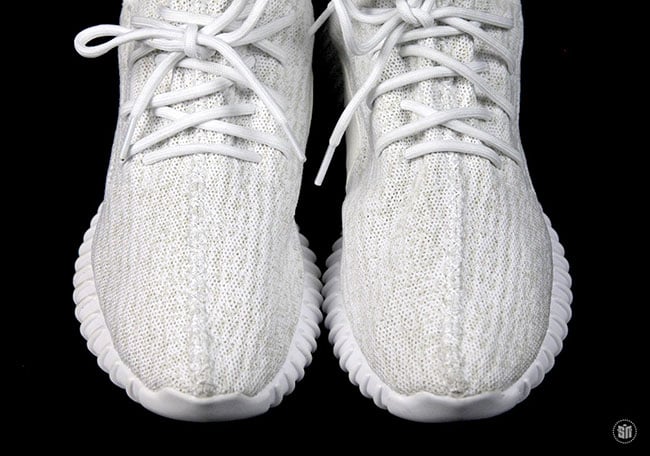 White Yeezy 350 Boost