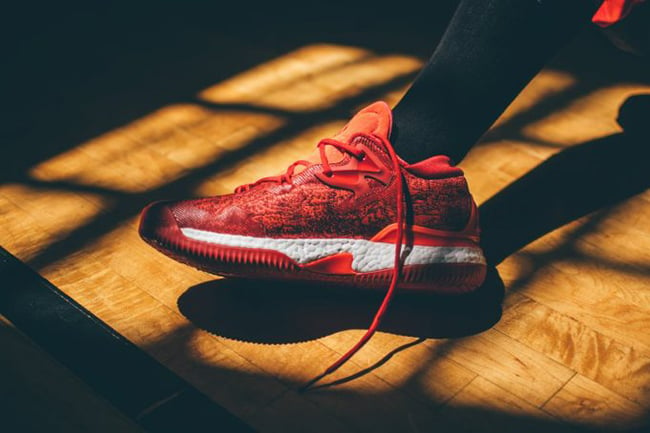 adidas crazylight boost red