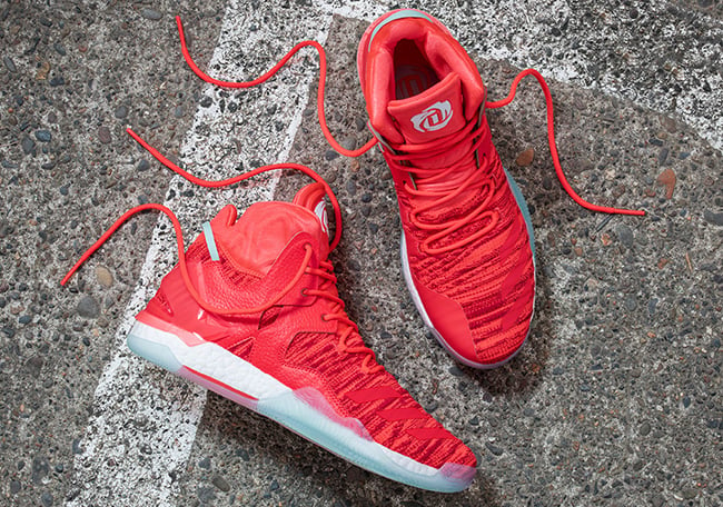 adidas D Rose 7 Boost Solar Red