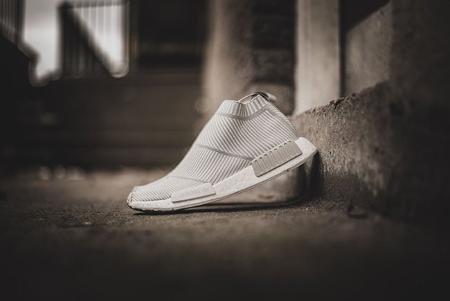 adidas NMD City Sock Primeknit White Grey