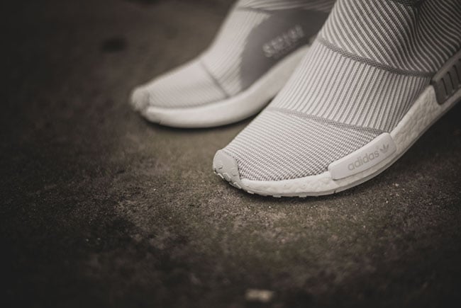 adidas NMD City Sock Primeknit White Grey
