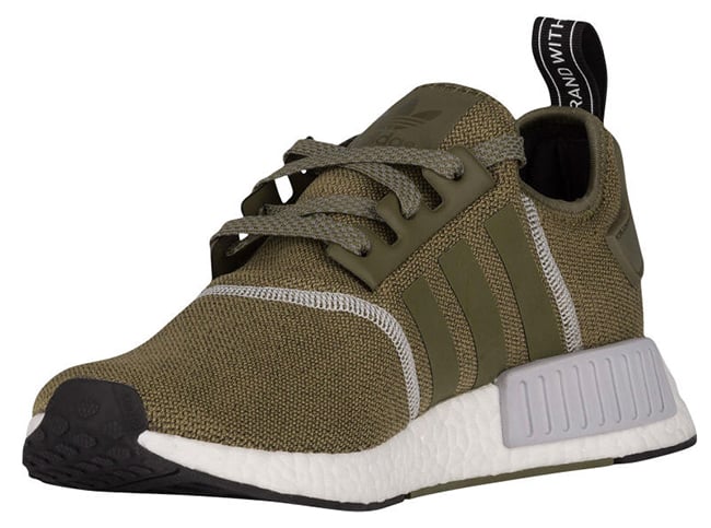 nmd foot locker olive