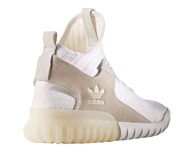 adidas tubular x primeknit white tan