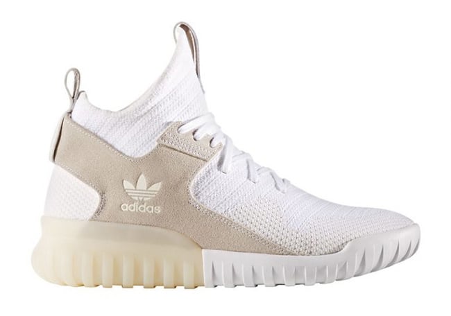 adidas Tubular X Primeknit White Tan