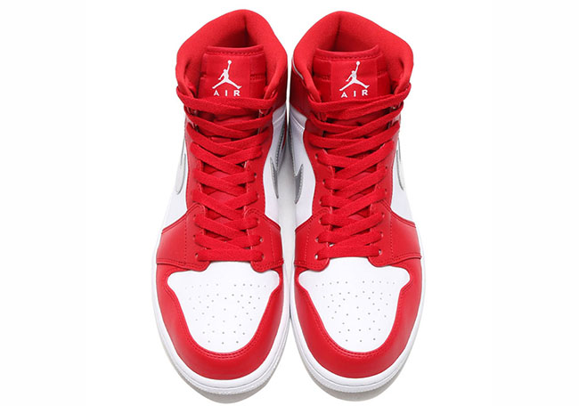 Air Jordan 1 High Gym Red Metallic Silver White