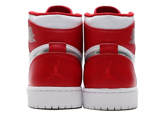 Air Jordan 1 High Gym Red Metallic Silver White