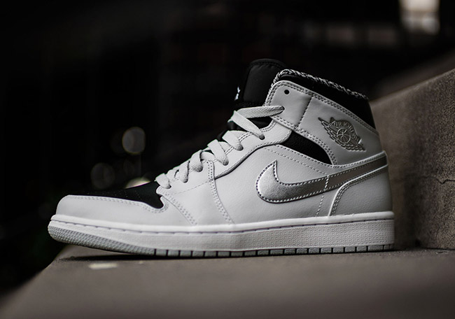 nike air jordan 1 mid wolf grey