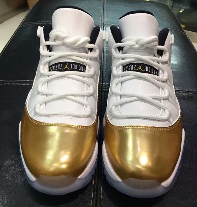 Air Jordan 11 Low Retro Olympic Gold