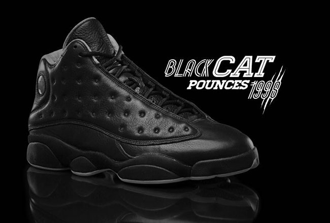 Black Cat Air Jordan 13 2017