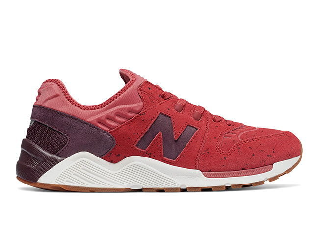 new balance 009 burgundy