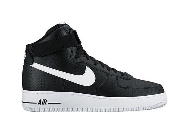 Nike Air Force 1 High Perforated Black