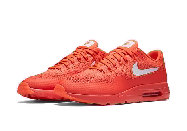 Nike Air Max 1 Ultra Flyknit Bright Crimson