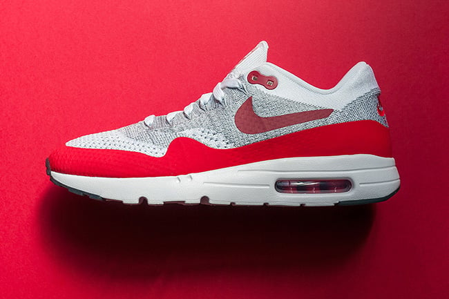 Closer Look at the Nike Air Max 1 Ultra Flyknit ‘Sport Red’