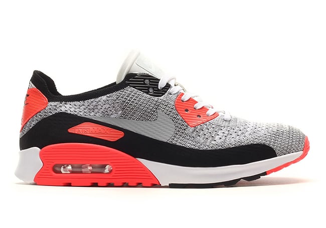 Nike Flyknit Air Max 90 Infrared 