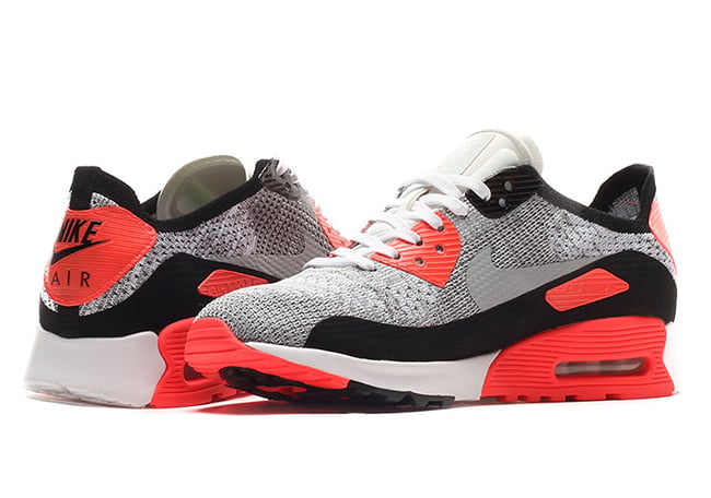 Nike Flyknit Air Max 90 Infrared 881109-100