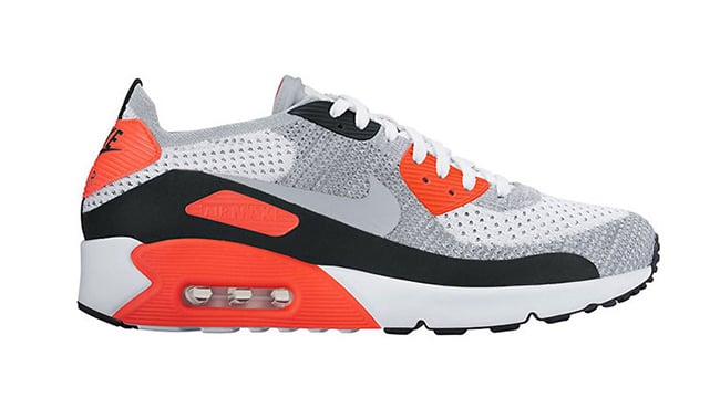 Nike Flyknit Air Max 90 Infrared 881109-100