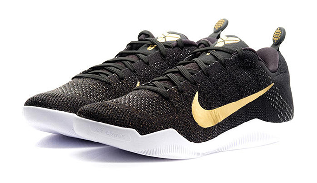 kobe 11 black and gold