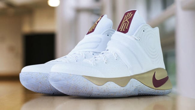 kyrie irving gold shoes