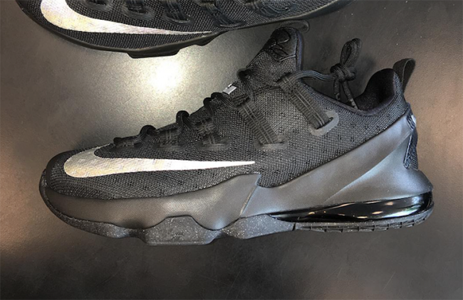 Nike LeBron 13 Low Black Silver