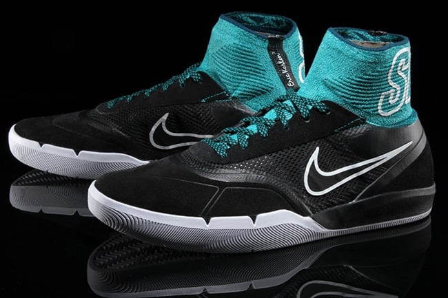 Nike SB Koston 3 Hyperfeel Rio Teal SB Branding