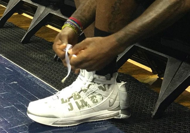 LeBron James Wearing the Nike Zoom LeBron 3 ‘All Star’ in Practice Before Game 3 Finals