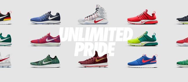 NikeID ‘Pride Unlimited’ Collection for the Olympic Games