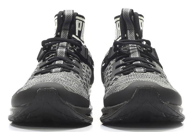 Puma Ignite Pro Knit Black Grey