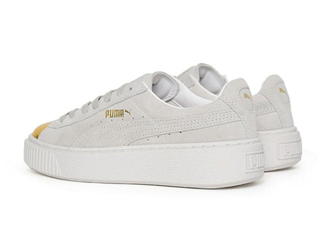 Puma Suede Platform Gold Toe Pack