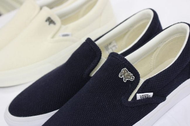 Scye Basics x Vans Slip-On Collection