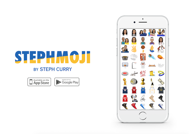 Steph Curry Releases the Stephmoji App