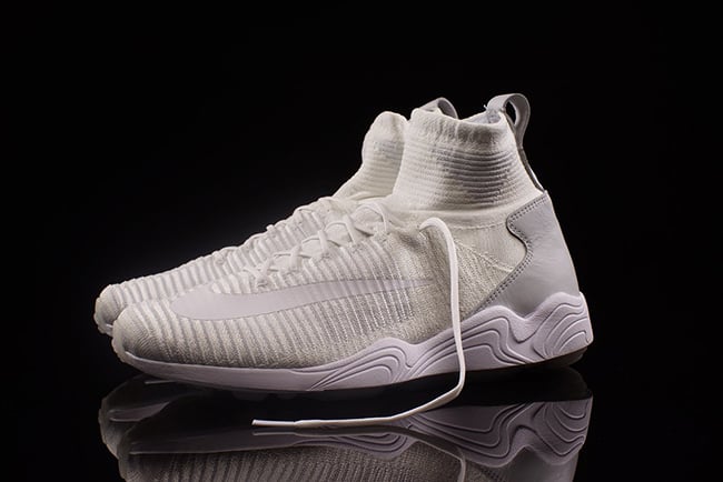 Nike Zoom Mercurial Flyknit ‘Triple White’ is Starting to Release