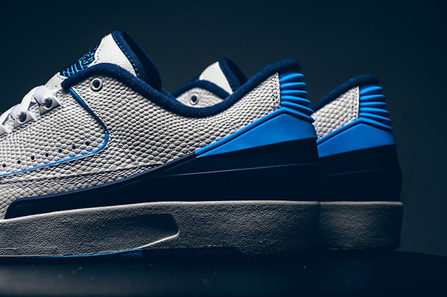 UNC Air Jordan 2 Low