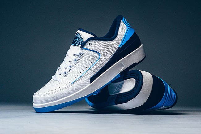 UNC Air Jordan 2 Low