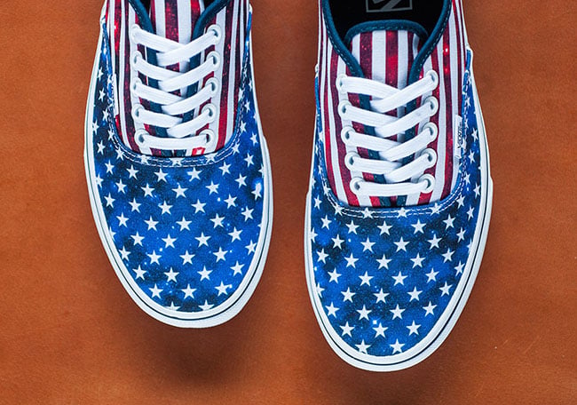 Vans Authentic American Flag