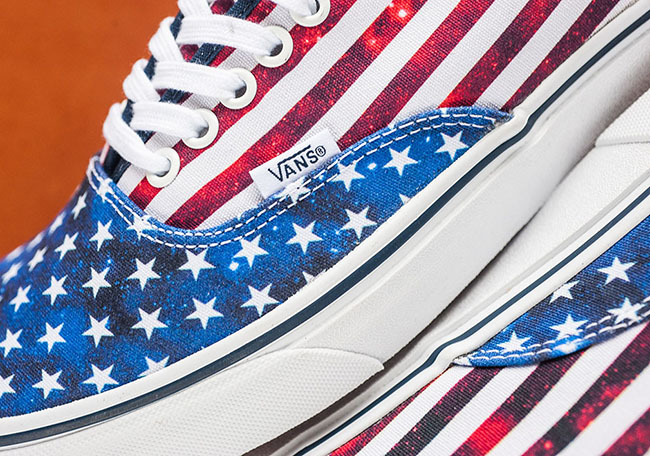 Vans Authentic American Flag