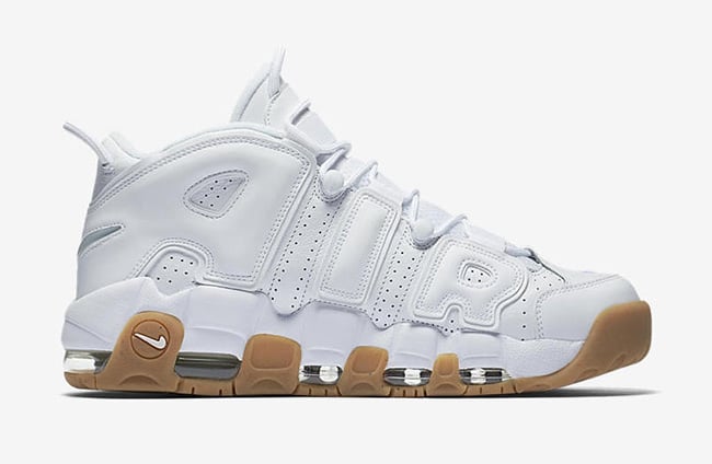 White Gum Nike Air More Uptempo Release