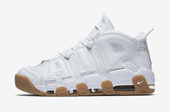 White Gum Nike Air More Uptempo Release