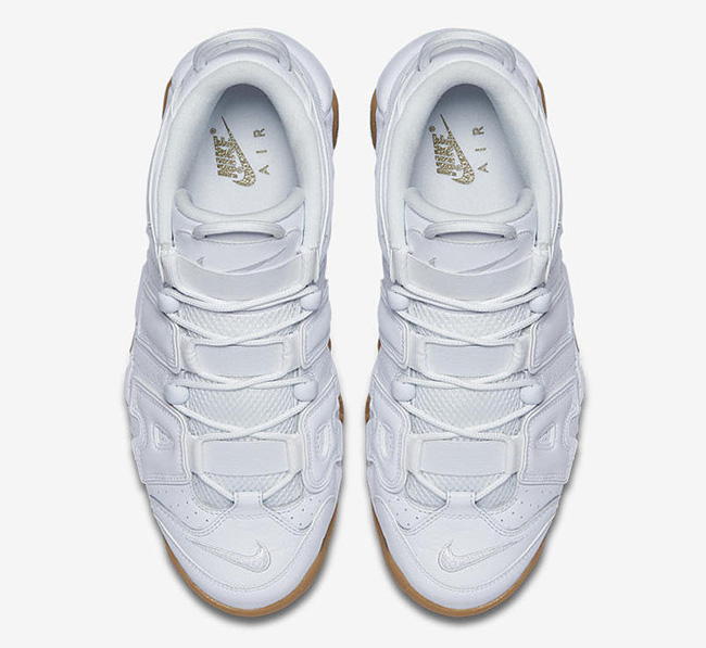 White Gum Nike Air More Uptempo Release